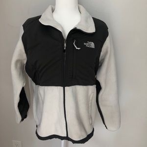 White North Face Denali Jacket